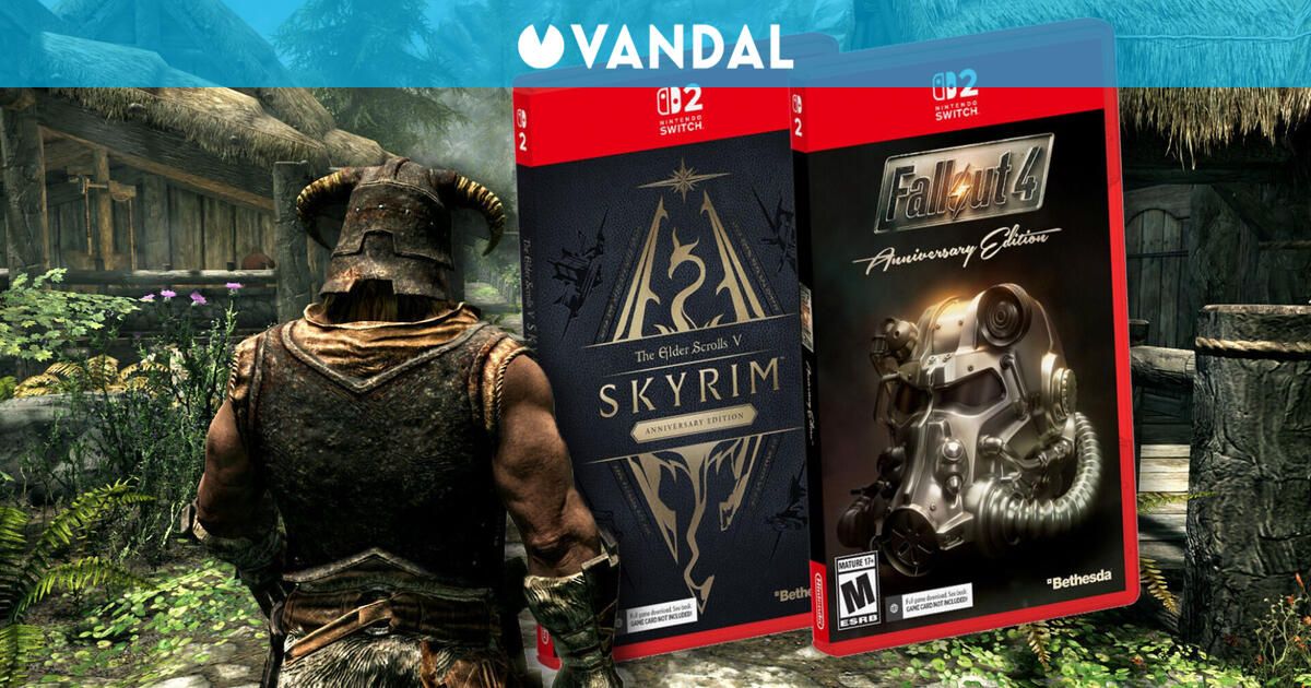 Skyrim y Fallout 4 aterrizan en formato de coleccionista para la nueva generación portátil