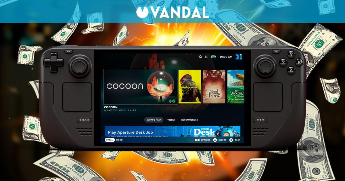 Cuidar nuestro bolsillo es más difícil ahora con la subida de Steam Deck